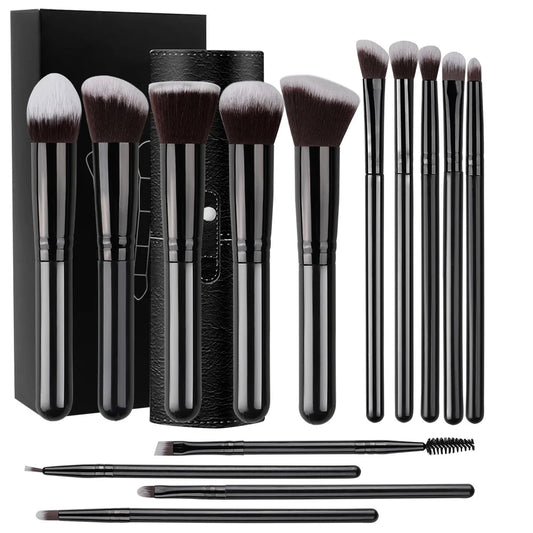 Luxury 14-Piece Makeup Brush Set