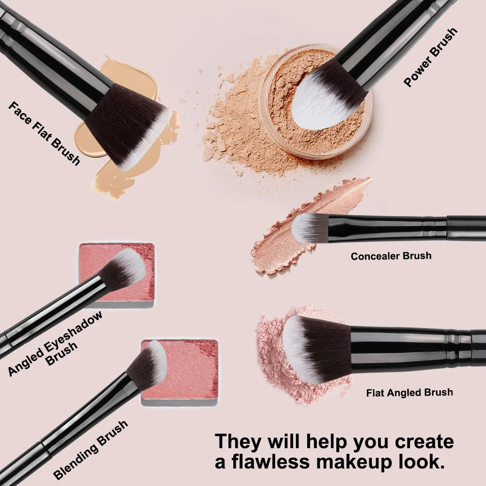 Luxury 14-Piece Makeup Brush Set